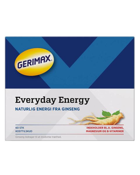Gerimax Ginseng Daglig Energi - Spar 38%